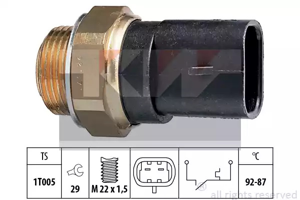 Переключатель KW 550 031