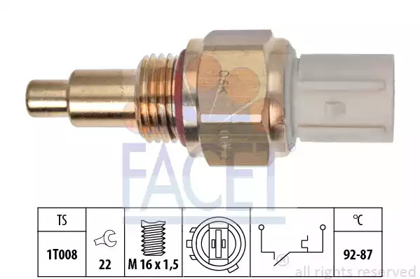 Переключатель FACET 7.5050 (EPS 1.850.050, KW 550 050)