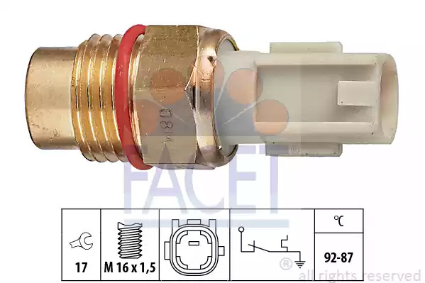 Переключатель FACET 7.5198 (EPS 1.850.198, KW 550 198)