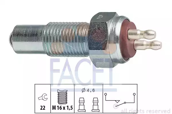 Переключатель FACET 7.6006 (EPS 1.860.006, KW 560 006)