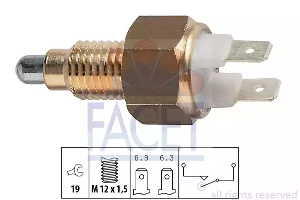 Переключатель FACET 7.6009 (EPS 1.860.009, KW 560 009)