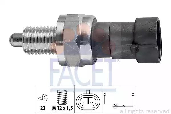 Переключатель FACET 7.6109 (EPS 1.860.109, KW 560 109)