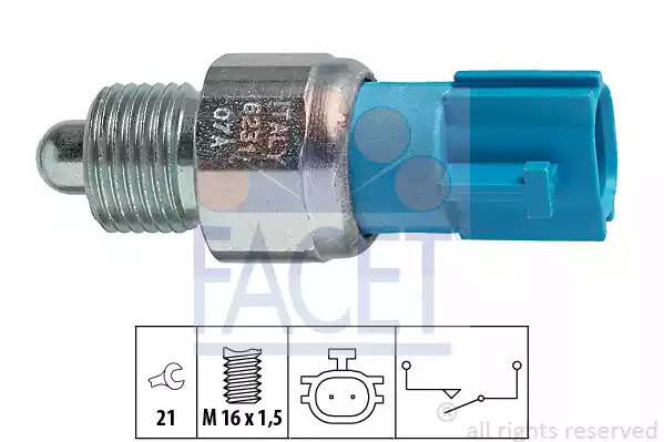 Переключатель FACET 7.6231 (EPS 1.860.231, KW 560 231)