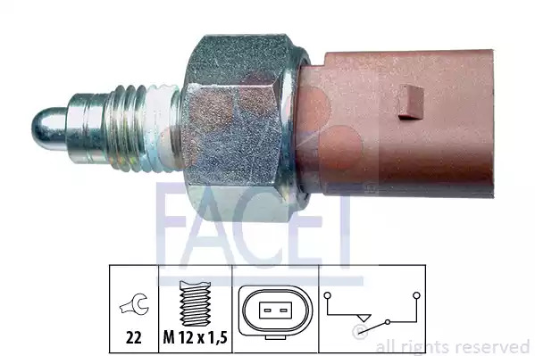 Переключатель FACET 7.6266 (EPS 1.860.266, KW 560 266)