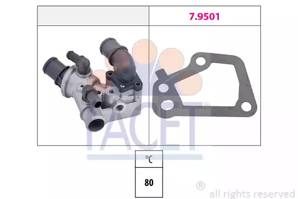 Термостат FACET 7.8101 (EPS 1.880.101, KW 580 101)