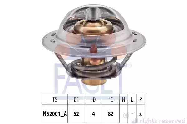 Термостат FACET 7.8229S (EPS 1.880.229S, KW 580 229S)