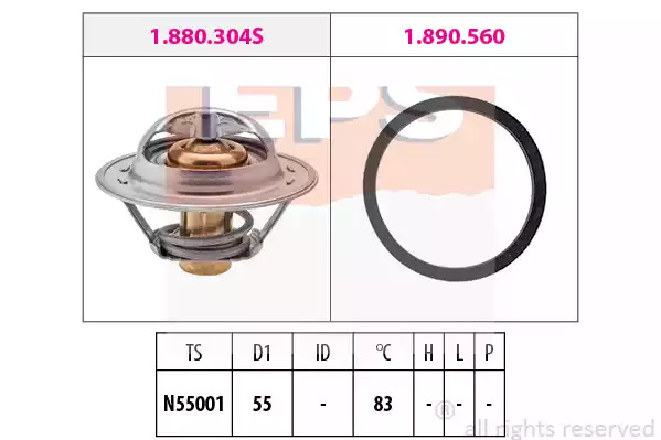 Термостат EPS 1.880.304