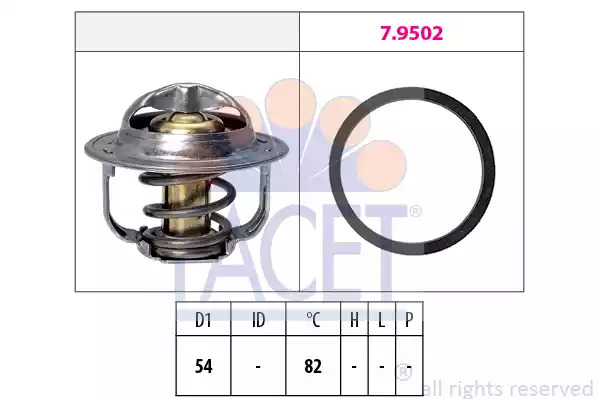 Термостат FACET 7.8800 (EPS 1.880.800, KW 580 800)