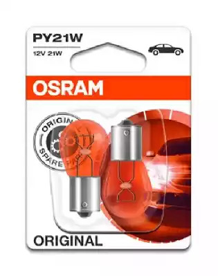 Лампа накаливания OSRAM 7507-02B (PY21W)