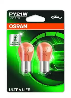 Лампа накаливания OSRAM 7507ULT-02B (PY21W)