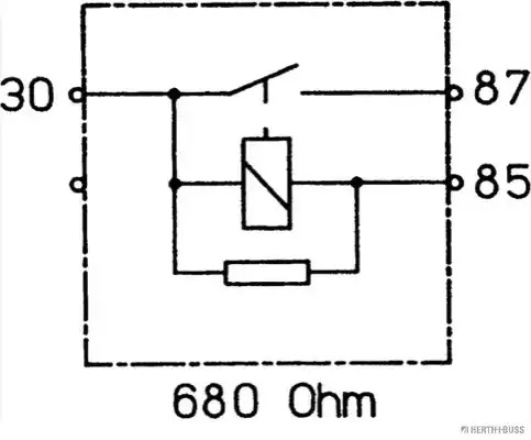 Реле HERTH+BUSS ELPARTS 75613186