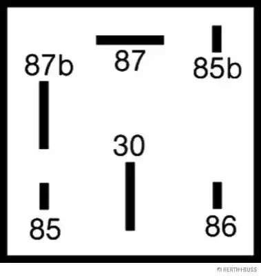 Реле HERTH+BUSS ELPARTS 75614077