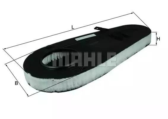 Фильтр MAHLE ORIGINAL LX 3598 (72348816)