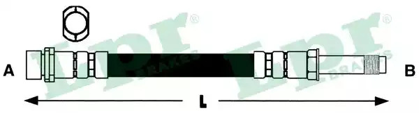 Шлангопровод LPR 6T46592 (6T46592)