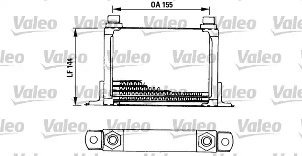 Теплообменник VALEO 816666