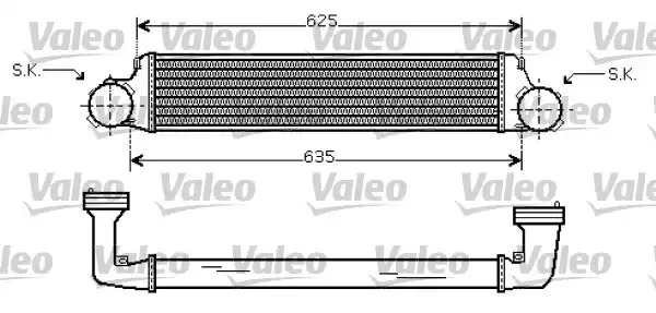 Теплообменник VALEO 818715