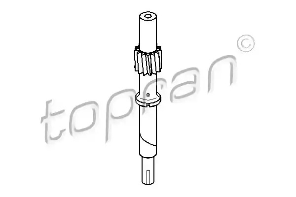 Вал TOPRAN 107 402