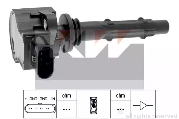 Катушка зажигания KW 470 487