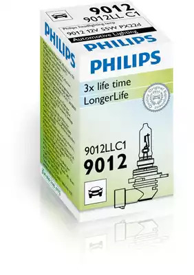 Лампа накаливания PHILIPS 9012LLC1 (GOC 35125530, HIR2)