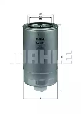 Фильтр KNECHT KC 214 (70319188)