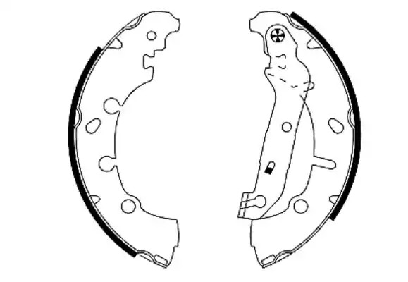 Комлект тормозных накладок HELLA PAGID 8DB 355 002-411 (H9445)