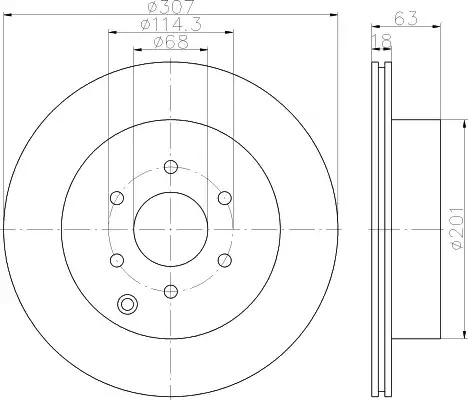 Тормозной диск TEXTAR 92181603 (98200 1816 0 1 PRO)