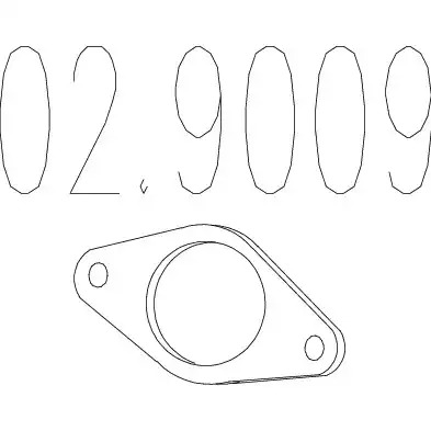 Прокладкa MTS 02.9009