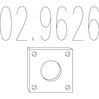 Прокладкa MTS 02.9626