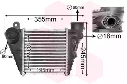 Теплообменник VAN WEZEL 03004185