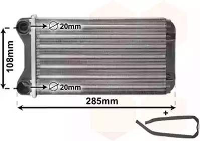 Теплообменник VAN WEZEL 03006223