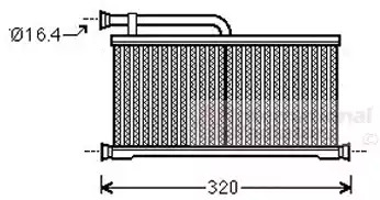 Теплообменник VAN WEZEL 03006397