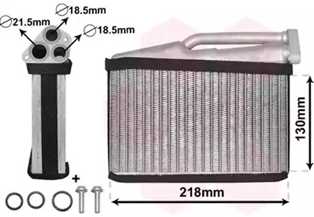 Теплообменник VAN WEZEL 06006541