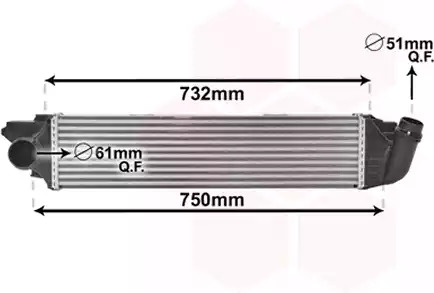 Теплообменник VAN WEZEL 37004622