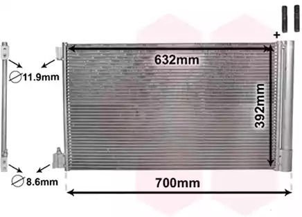 Конденсатор VAN WEZEL 37005478