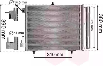 Конденсатор VAN WEZEL 40005295