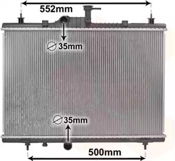 Теплообменник VAN WEZEL 43002603