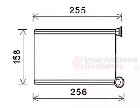 Теплообменник VAN WEZEL 43006551