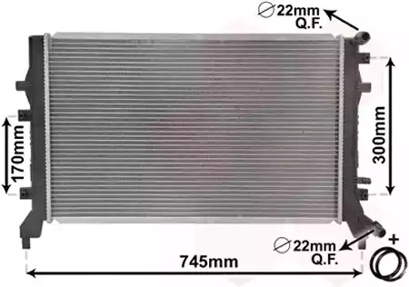 Теплообменник VAN WEZEL 58002295