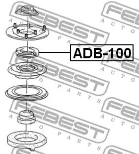 Подшипник FEBEST ADB-100