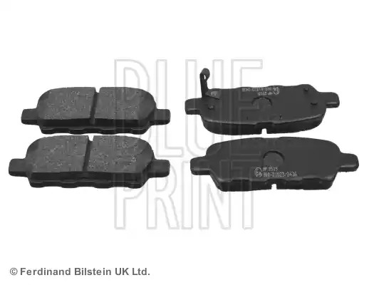 Комплект тормозных колодок BLUE PRINT ADN142137