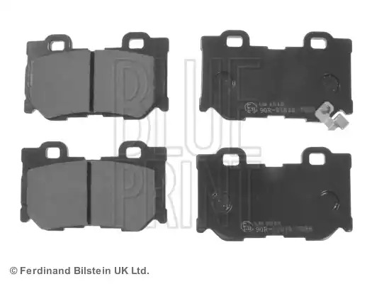 Комплект тормозных колодок BLUE PRINT ADN142149