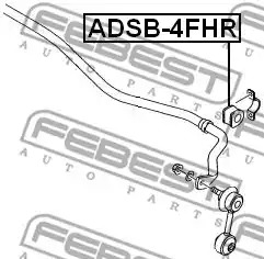 Подвеска FEBEST ADSB-4FHR