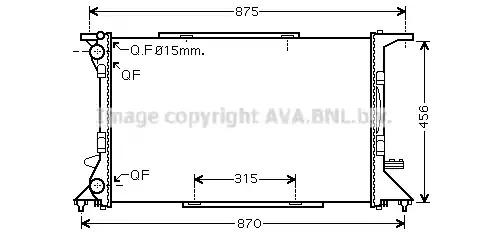 Теплообменник AVA QUALITY COOLING AI2306