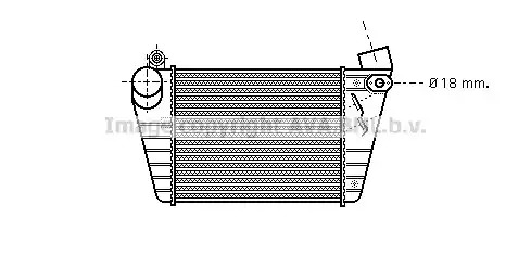 Теплообменник VAN WEZEL 03004185