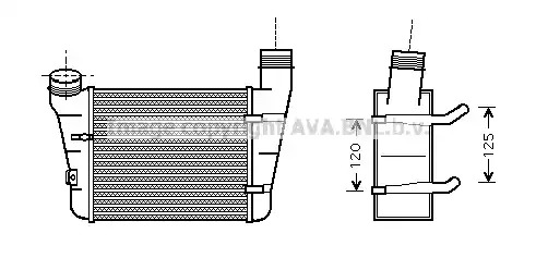 Теплообменник VAN WEZEL 03004221