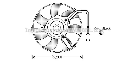 Вентилятор AVA QUALITY COOLING AI7504