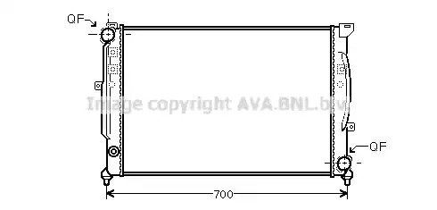 Теплообменник AVA QUALITY COOLING AIA2124