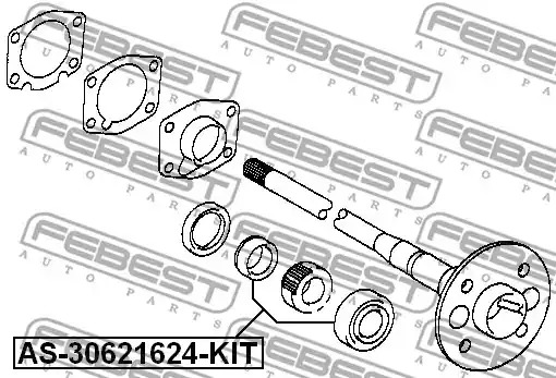 Подшипник FEBEST AS-30621624-KIT