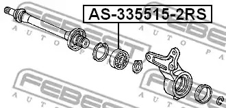 Подшипник FEBEST AS-335515-2RS