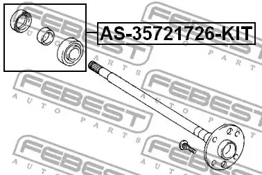 Подшипник FEBEST AS-35721726-KIT